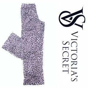 Victoria's Secret Leopard Print Pajama Pants - size L